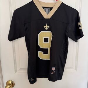 Kids Black and Gold Sports Jersey